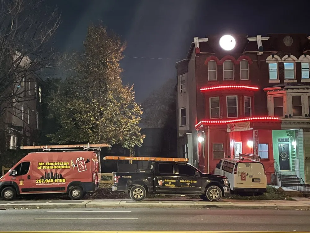 Slide of Mr. Electrician of Philadelphia