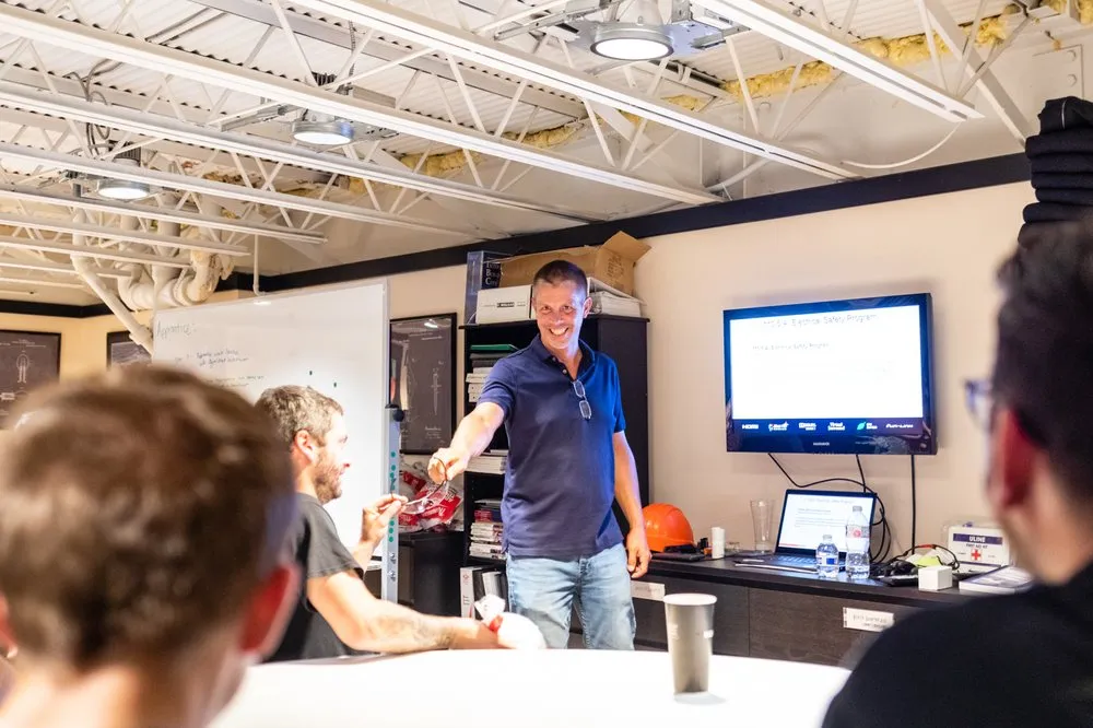 Slide of M.R. Electricians