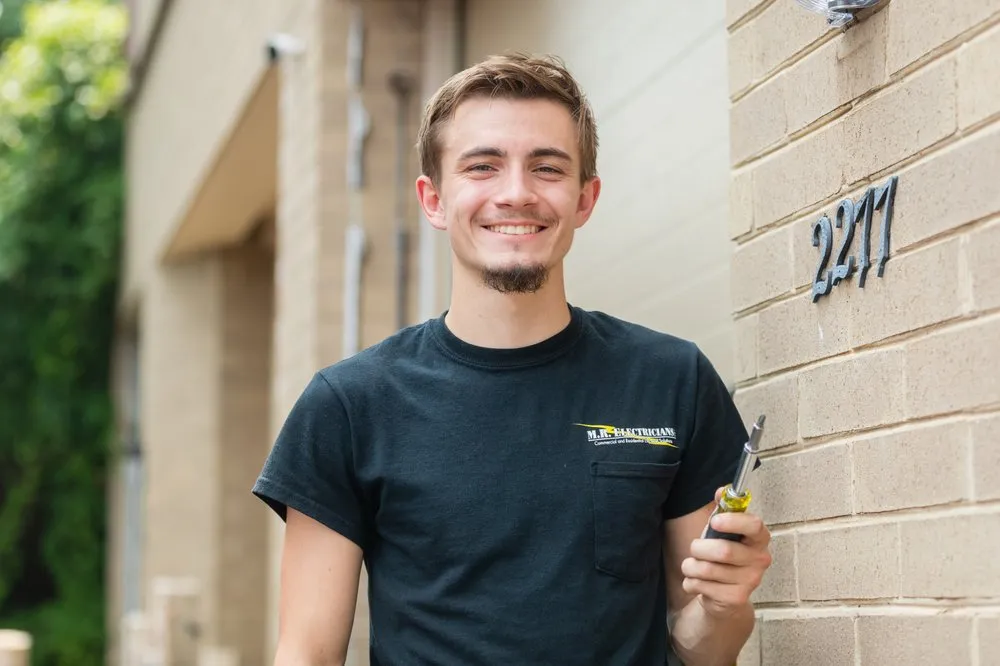 Slide of M.R. Electricians