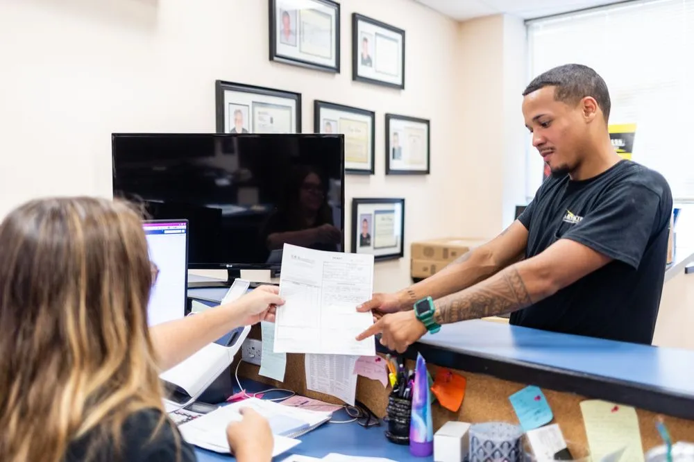 Slide of M.R. Electricians