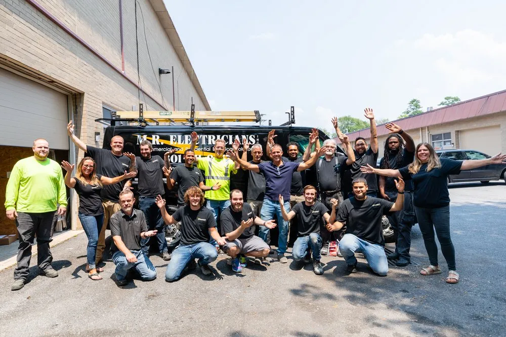 Slide of M.R. Electricians