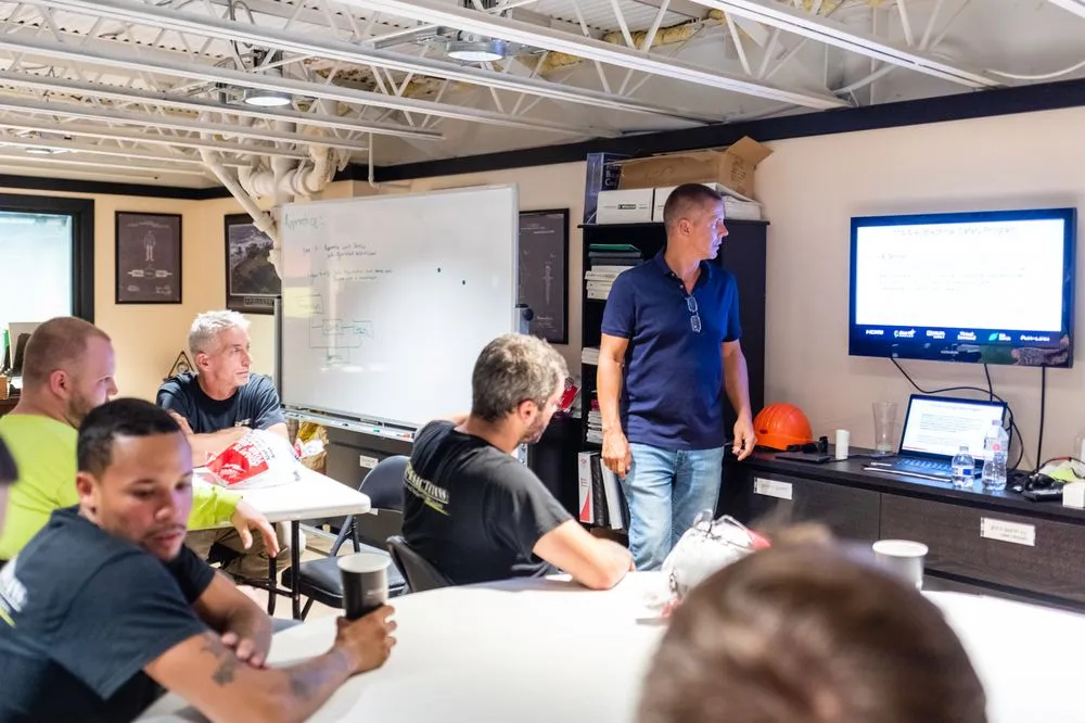 Slide of M.R. Electricians