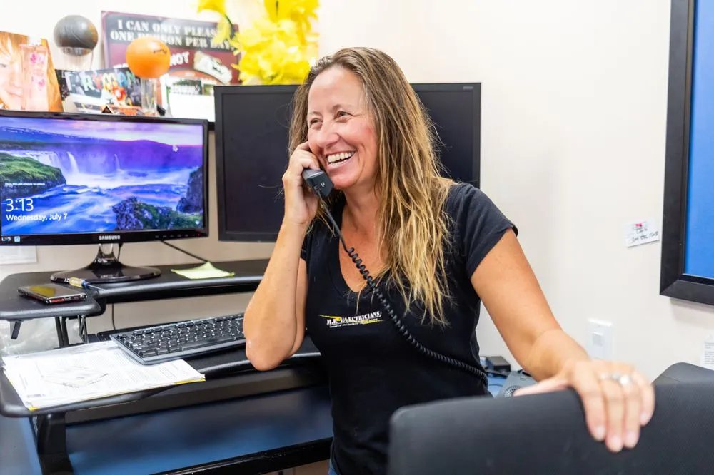 Slide of M.R. Electricians