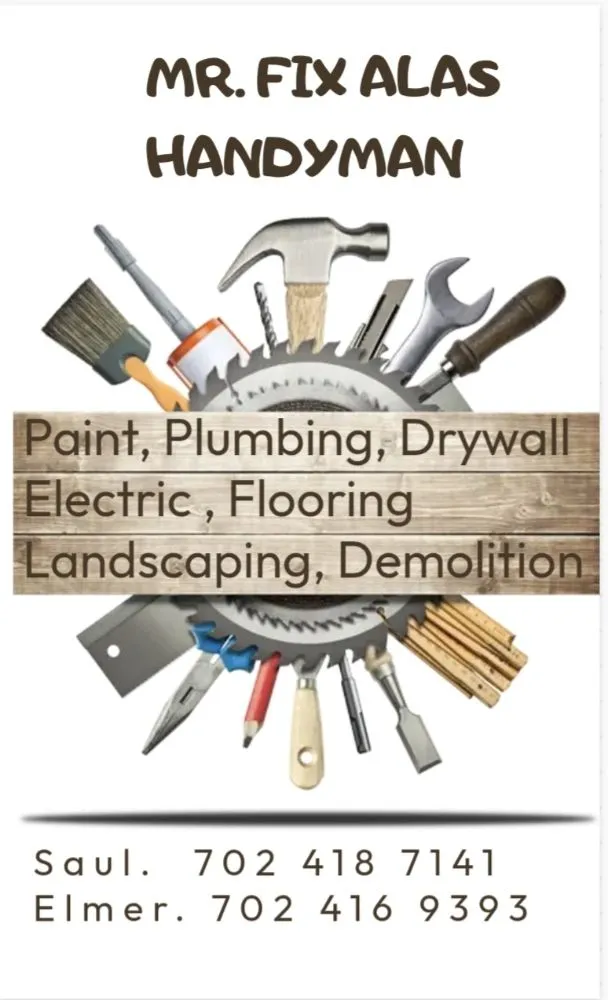 Slide of Mr Fix Alas