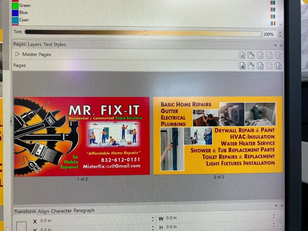 Slide of Mr Fix-It