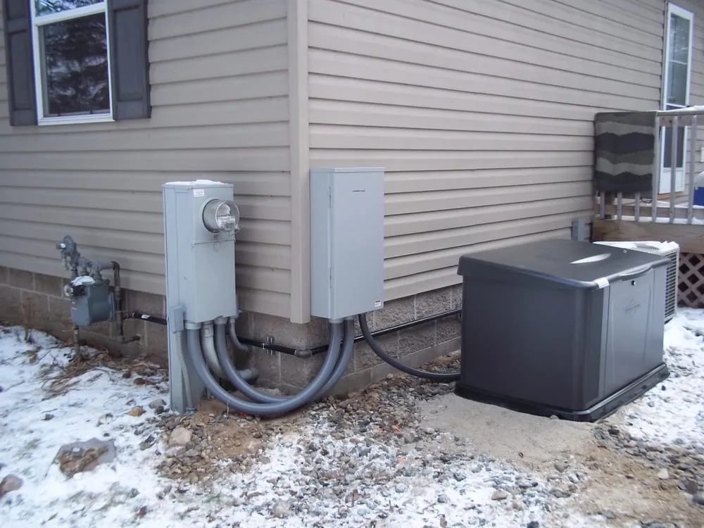 Professional lighting installation in Lena, WI by Mr. Generator & Tek Electric