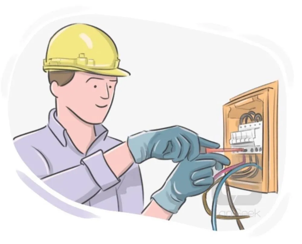 Slide of Mr Leo Electrician