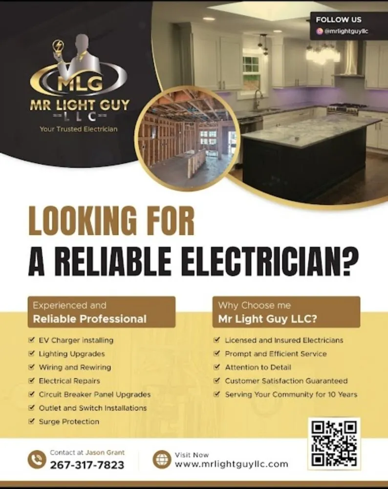 Slide of Mr Light Guy