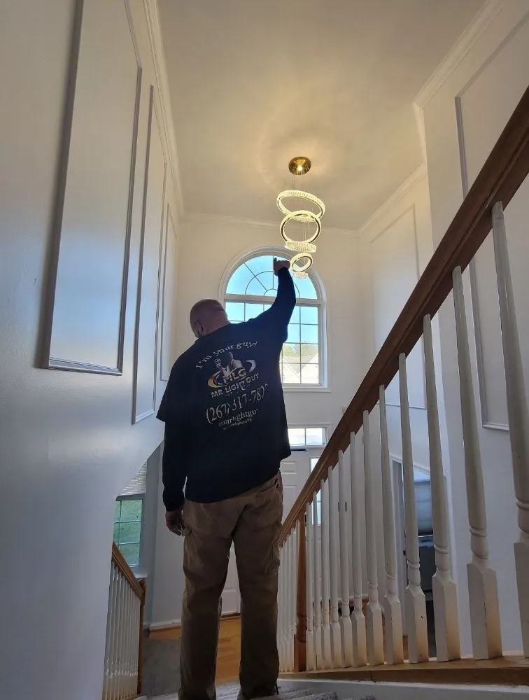 Slide of Mr Light Guy