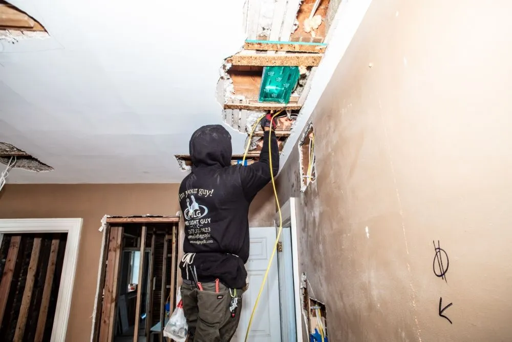 Slide of Mr Light Guy