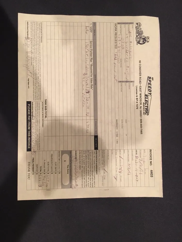 Reliable electrical repair experts serving ,  - Mr Speedy Electric Service