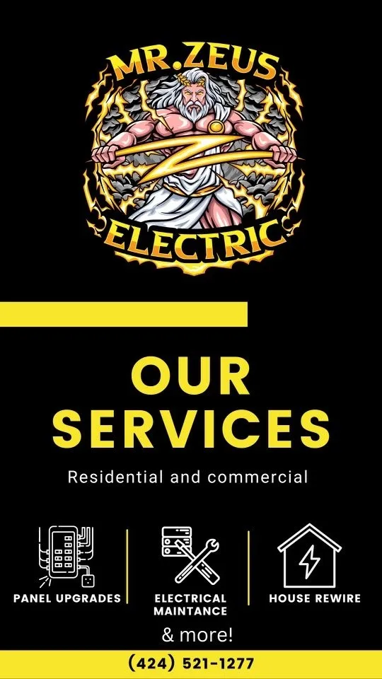 Certified electrician providing emergency electrical service in Lynwood, CA - Mr Zeus Electric