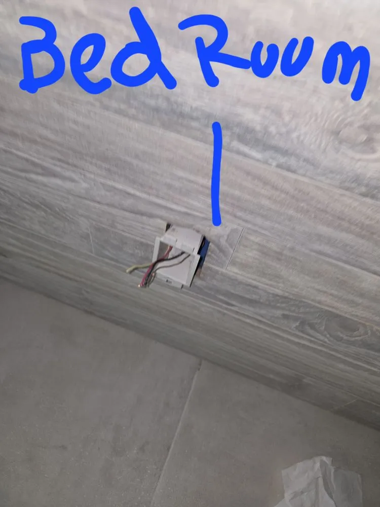 Expert electrical service for homes in lighting installation, by