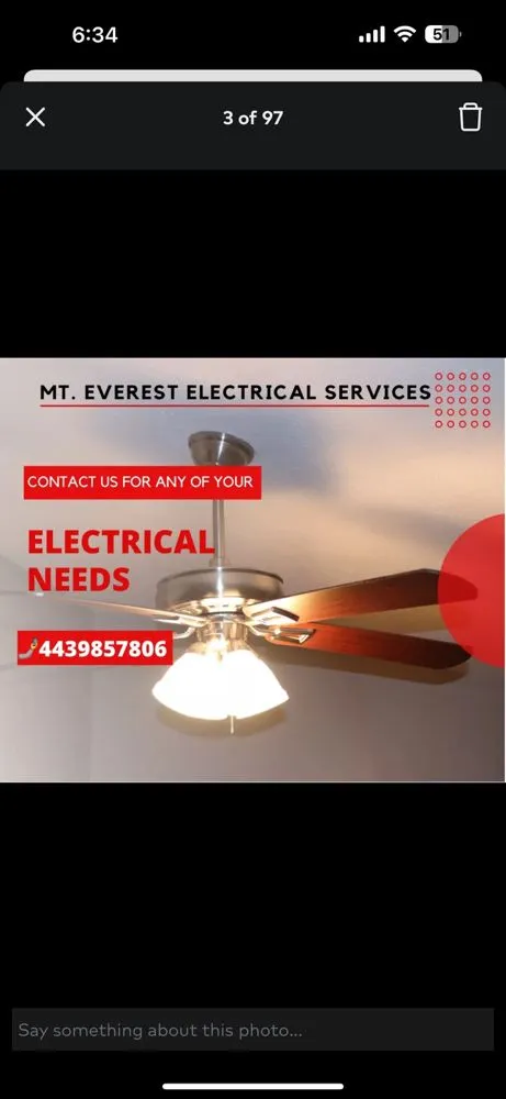 Slide of Mt Everest Electric