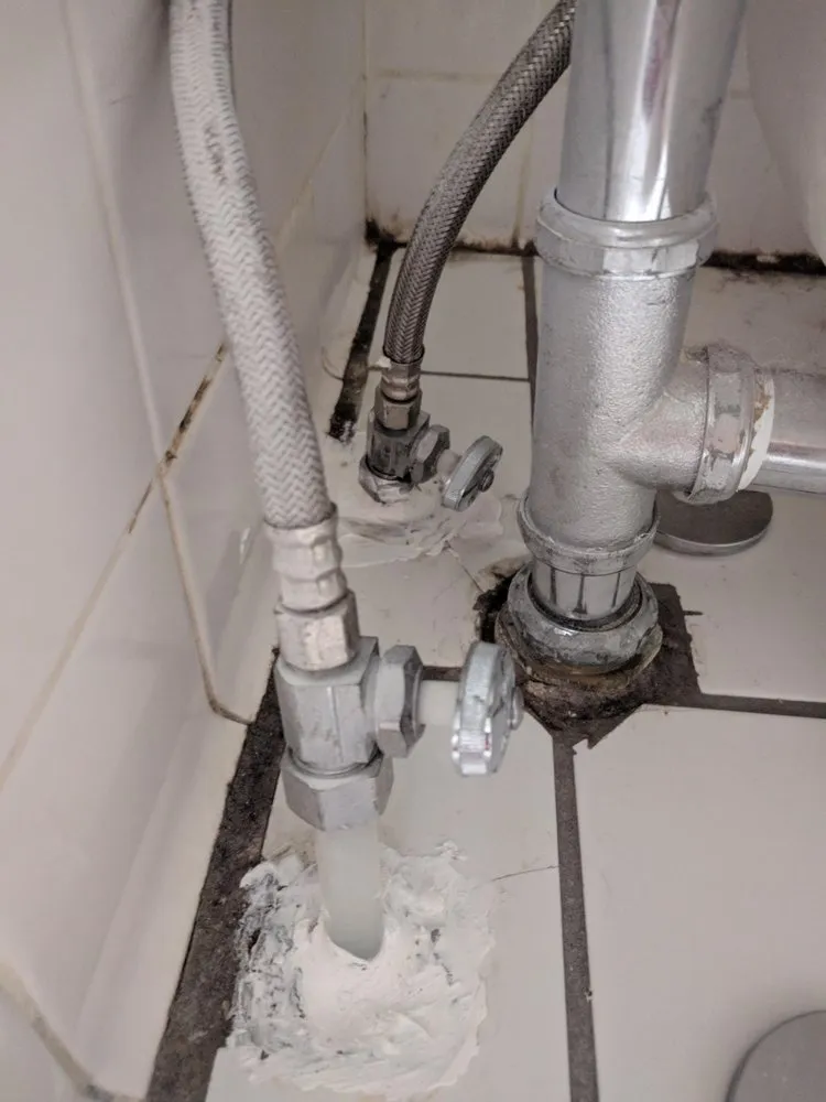 Slide of Mt. Tabor Construction