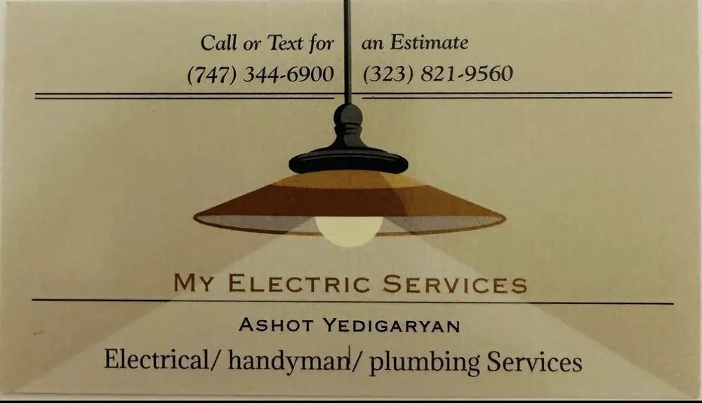 Slide of My electric service
