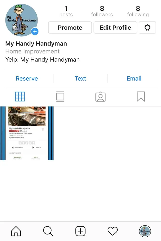 Slide of My Handy Handyman