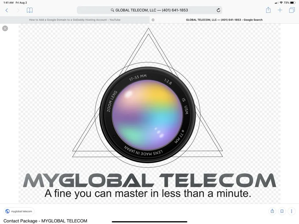 Slide of MyGlobal Telecom