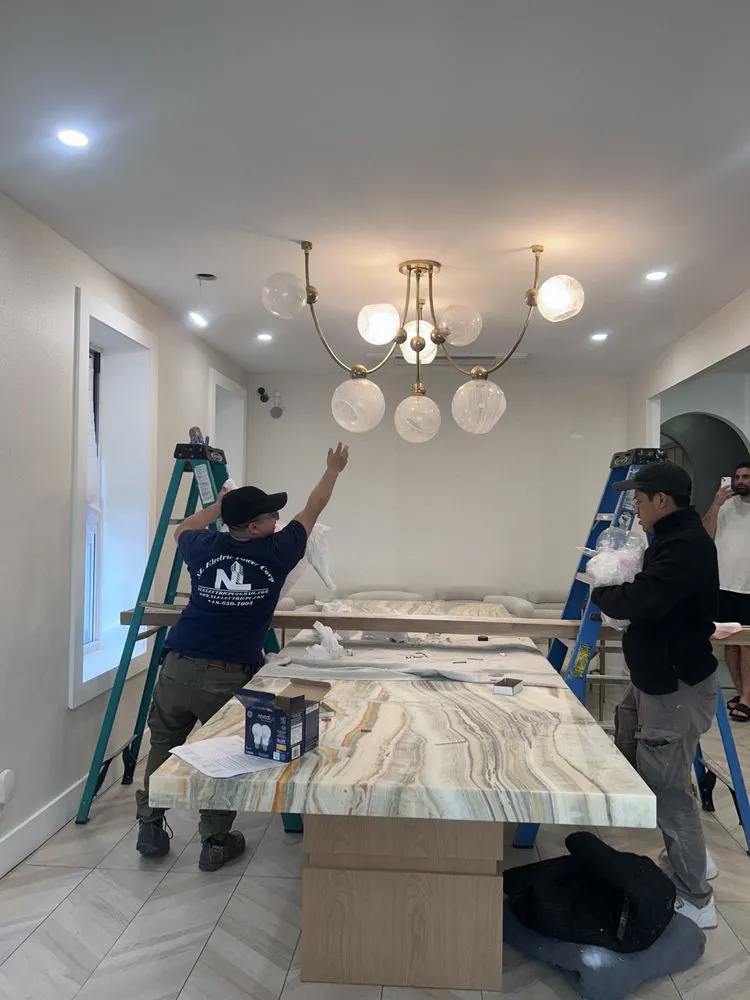 Slide of N L Electric Power