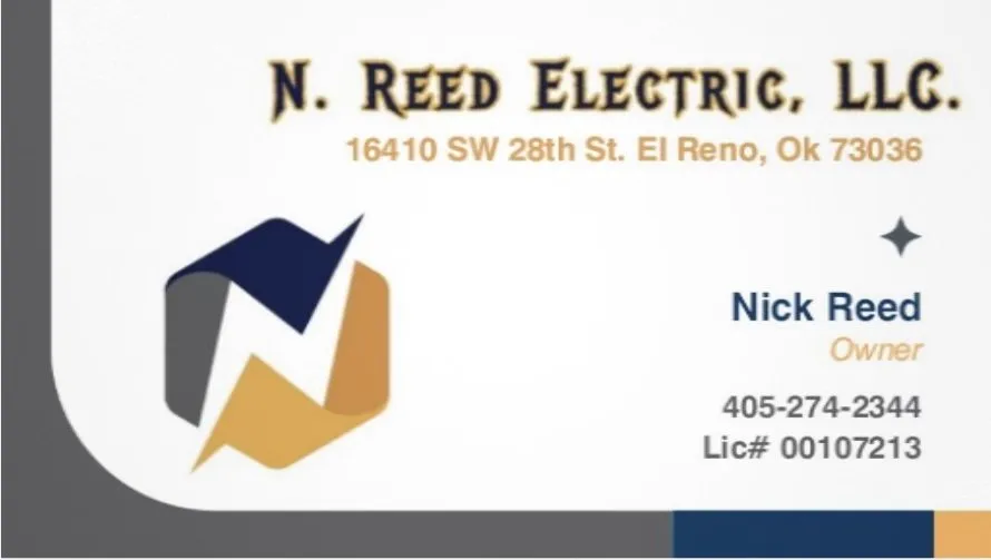 Slide of N. Reed Electric