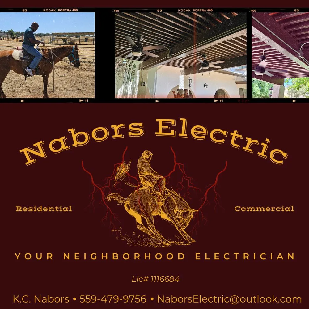 Licensed electrician providing outlet and switch repair in La Grange, CA - Nabors Electric
