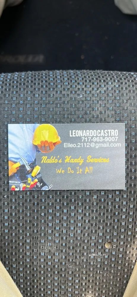 Slide of Naldo’s Handy Services