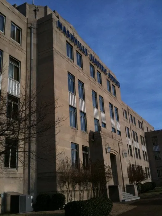 Slide of Nashville Electric Service