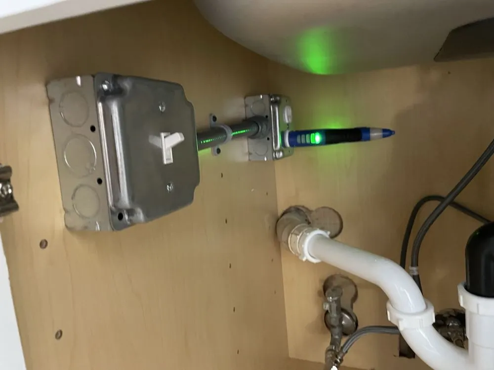 Emergency lighting installation in ,  by Nater-aid handyman services