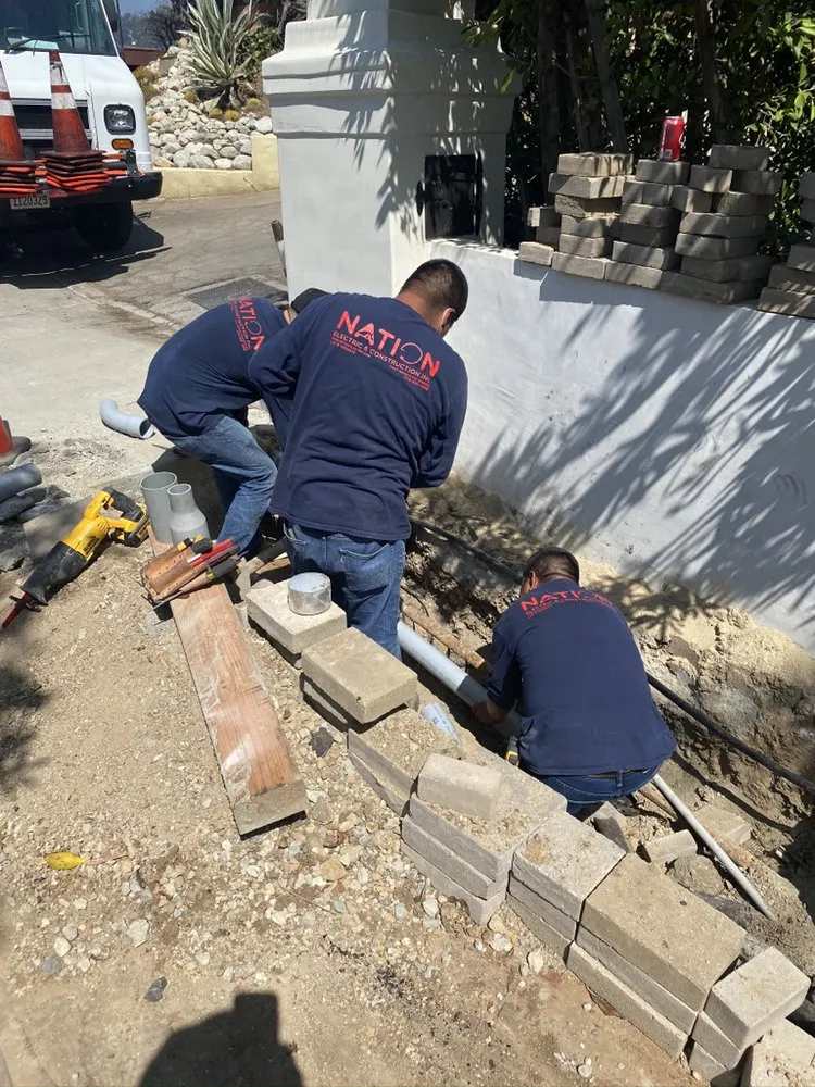 Slide of Nation Electric and Construction