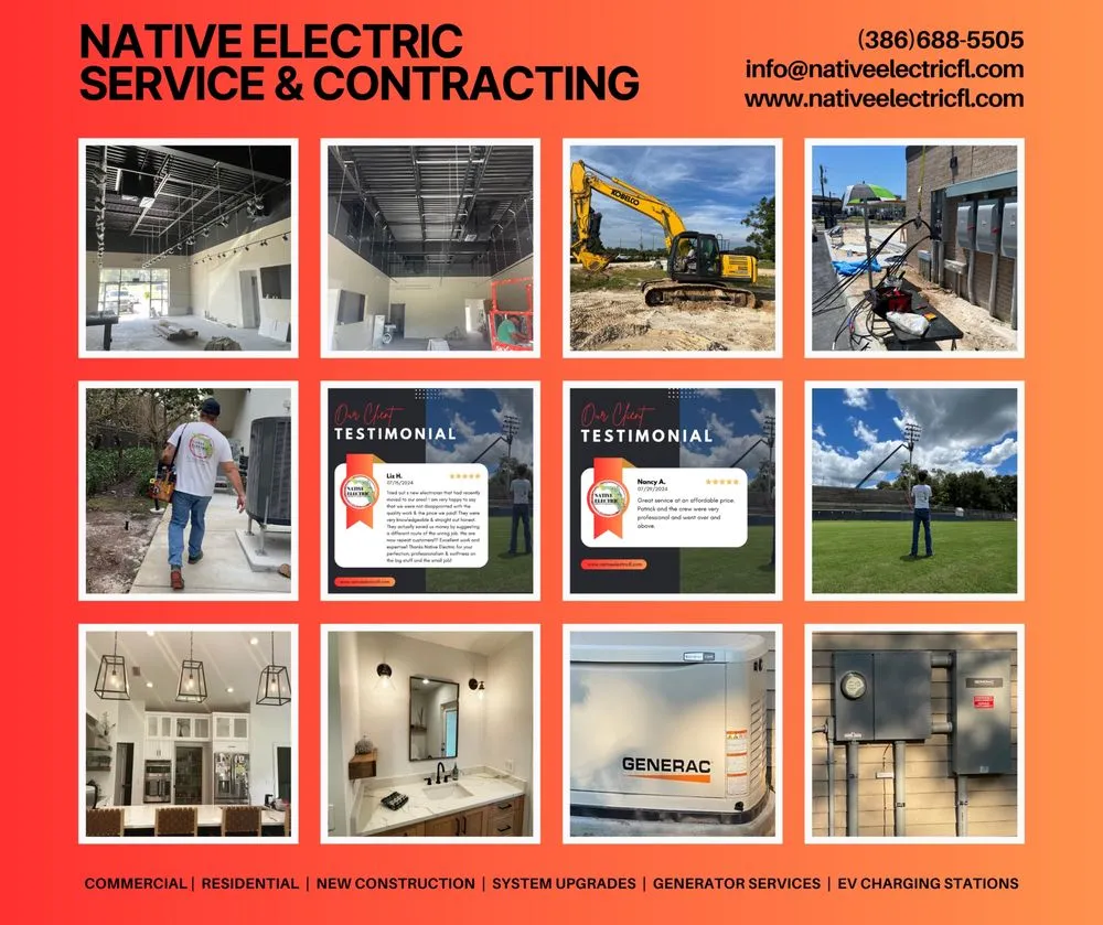Slide of Native Electric Service & Contracting