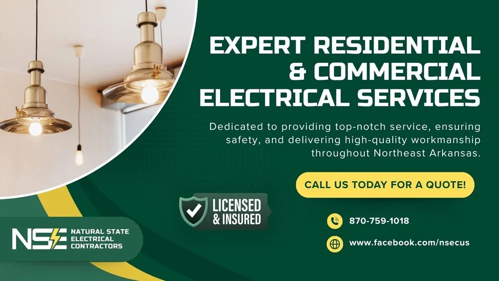 Slide of Natural State Electrical Contractors