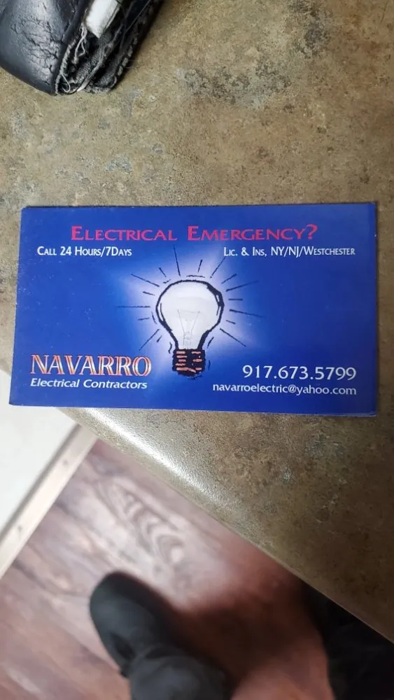 Slide of Navarro Electrical Contractors