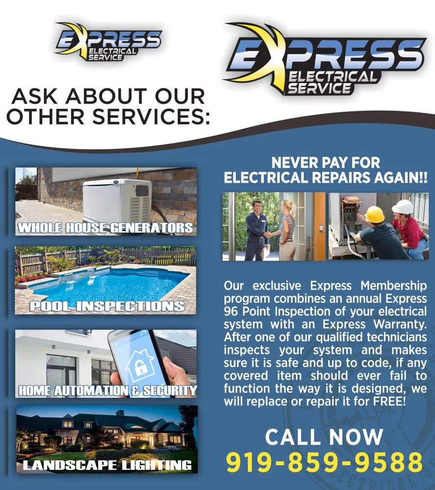 Slide of NC Express Services