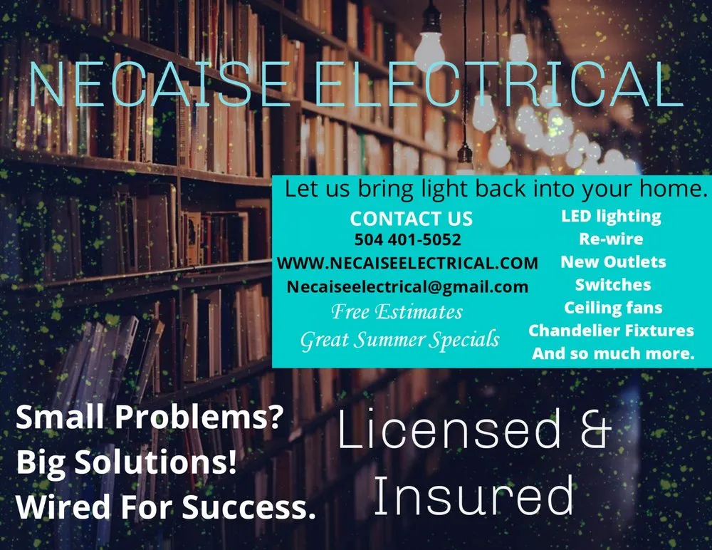 Slide of Necaise Electrical