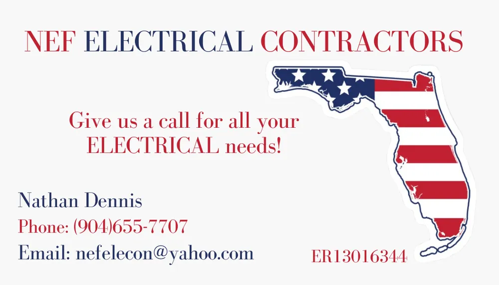 Slide of NEF Electrical Contractors