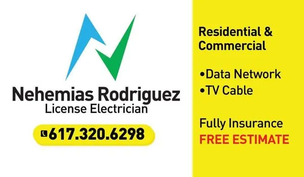Nehemias Rodriguez Electrical Services Logo
