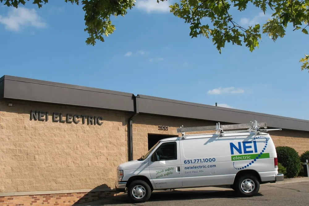 Slide of NEI Electric