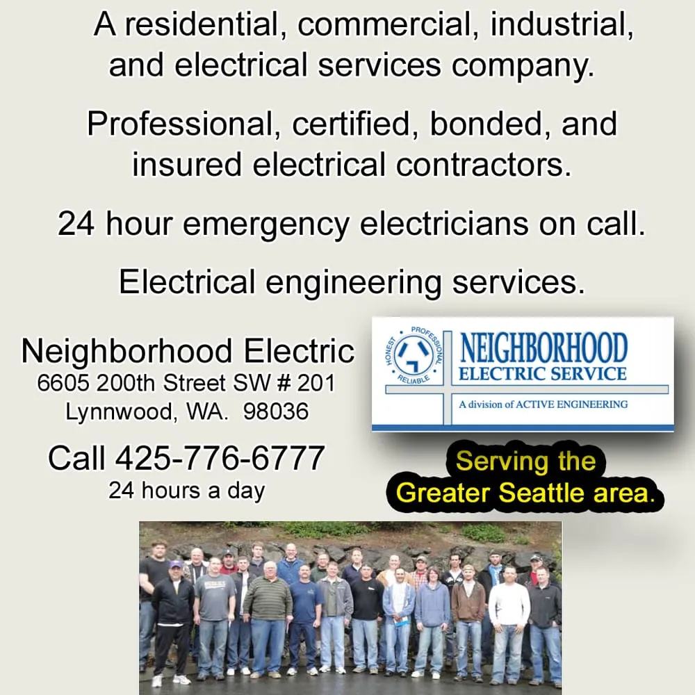 Slide of Neighborhood Electric Service