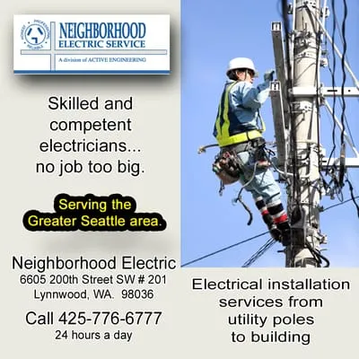 Neighborhood Electric Service Logo