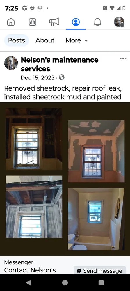 Slide of Nelson's Maintenance Services