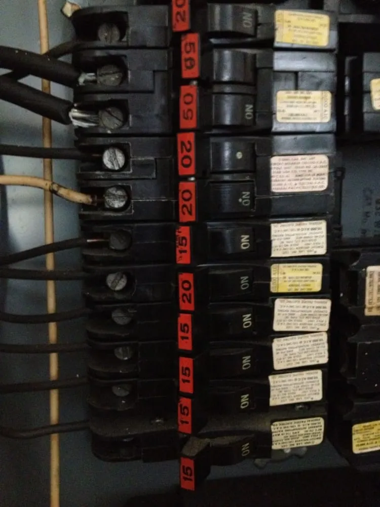 Professional electrical service for homes in panel upgrade, by