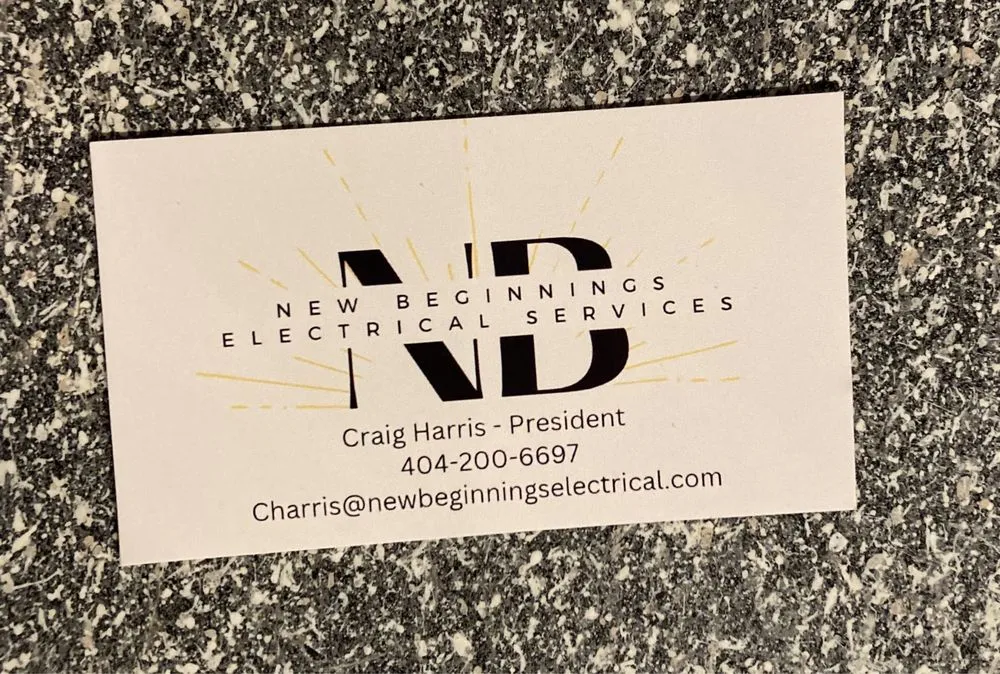 Slide of New Beginnings Electrical Services