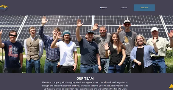 Slide of New Dawn Solar