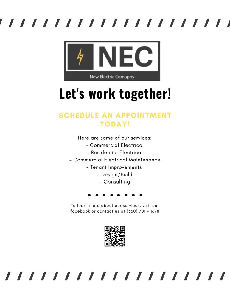 Slide of New Electric Company