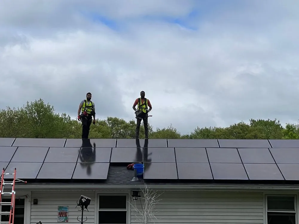 Slide of New England Solar and Electrical Contractors