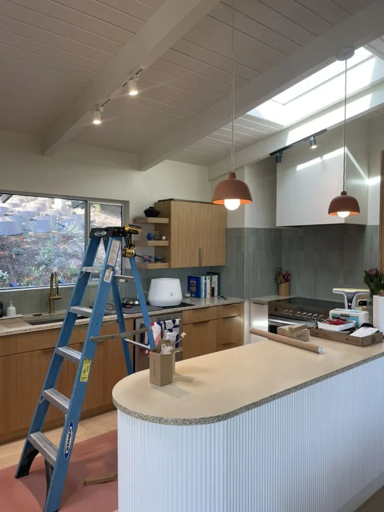 Emergency electrician providing panel upgrade in ,