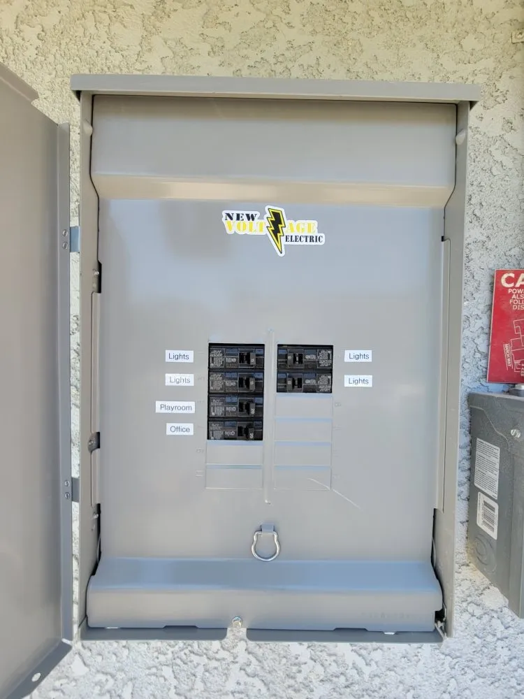 Slide of New Voltage Electric