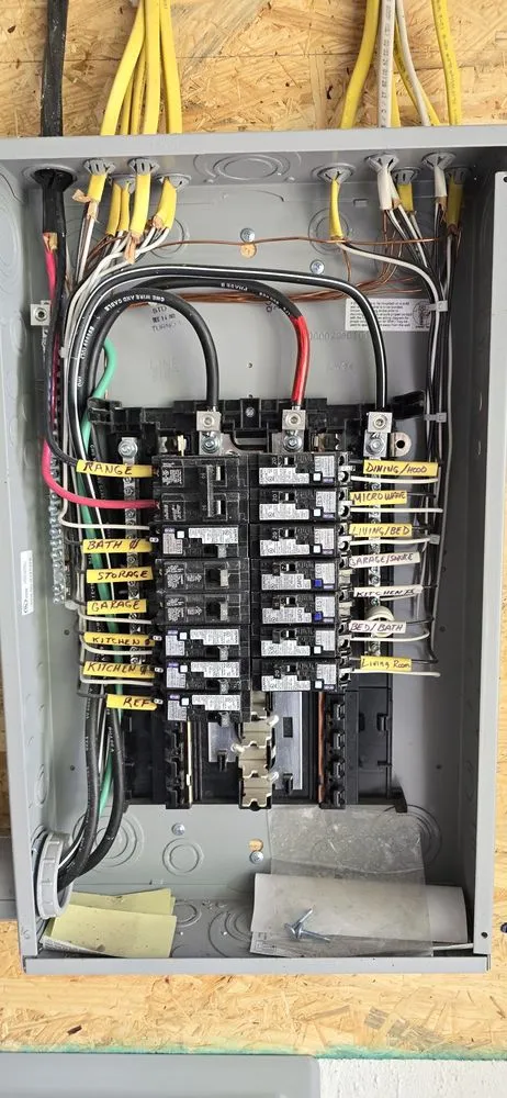 Slide of New World Electrical Services