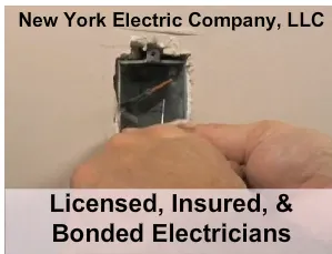 Slide of New York Electric Company