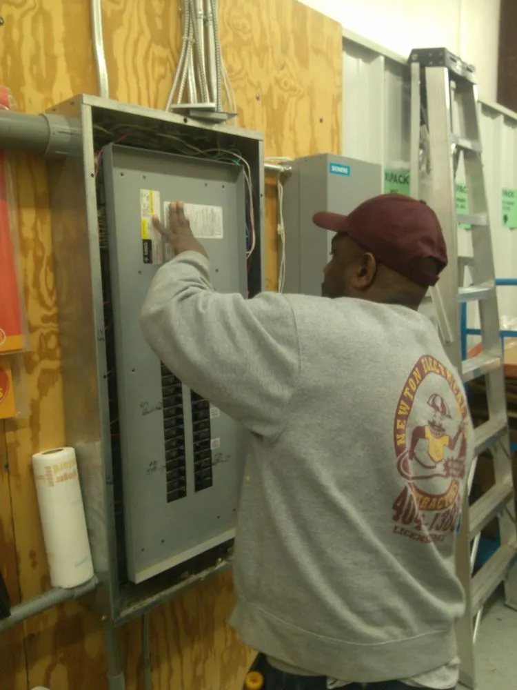 Slide of Newton Electrical Contractors